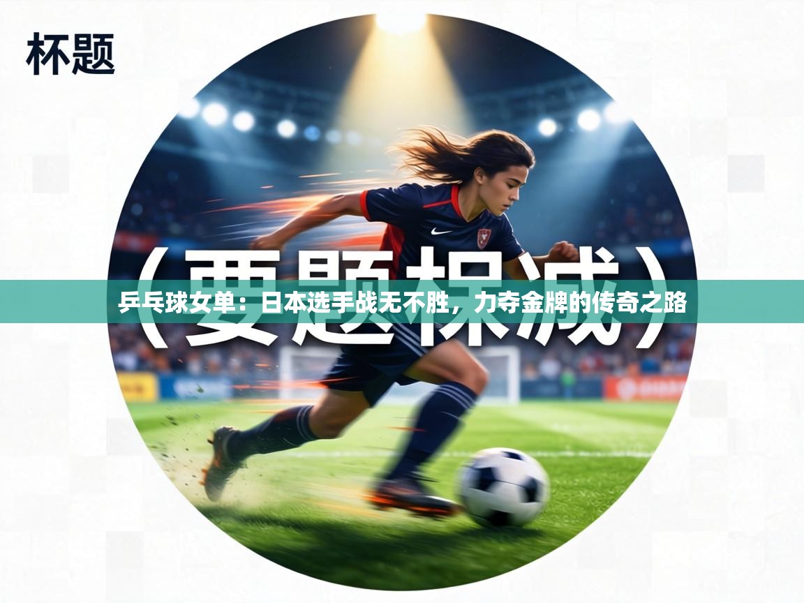 乒乓球女单:日本选手战无不胜,力夺金牌的传奇之路 第1张