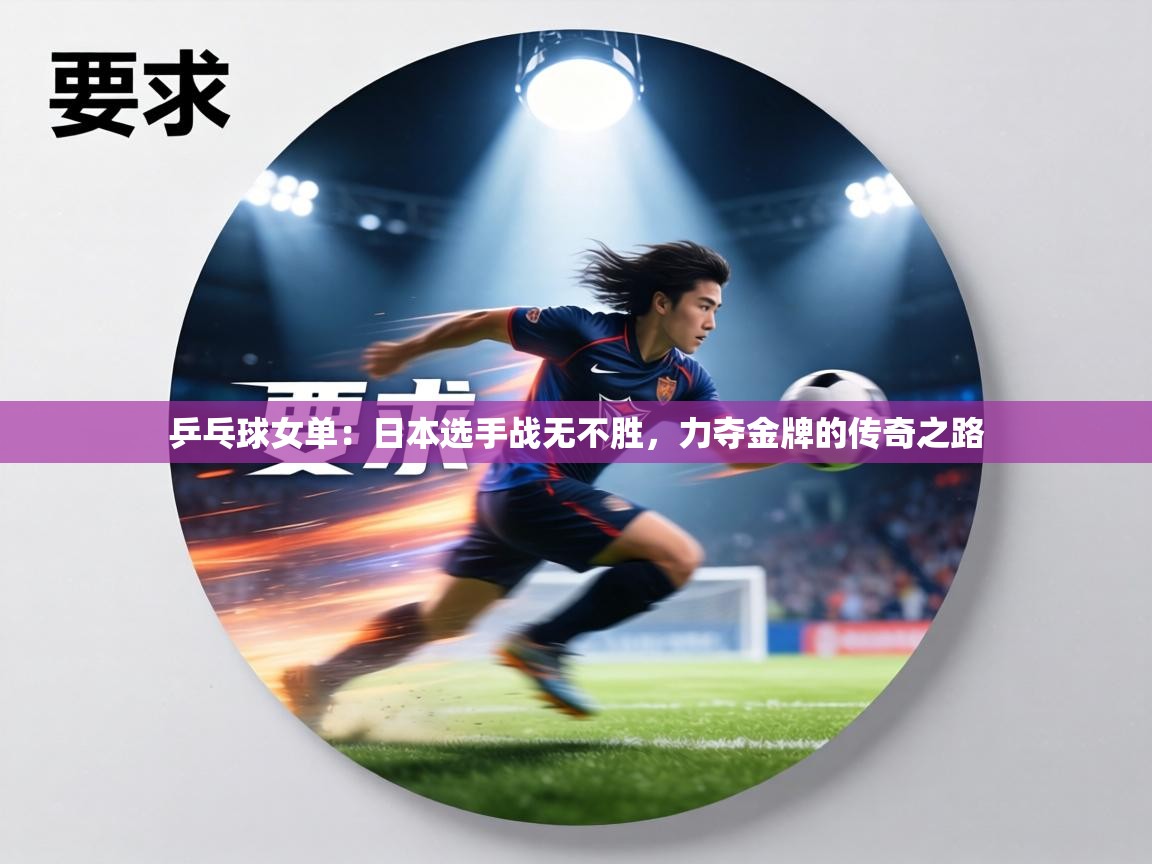 乒乓球女单:日本选手战无不胜,力夺金牌的传奇之路 第2张